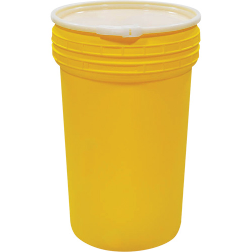 Ensemble de baril emboîtable en plastique pour laboratoire, 55 gal. US, Mobile Helyx Safety & Industrial Supplies