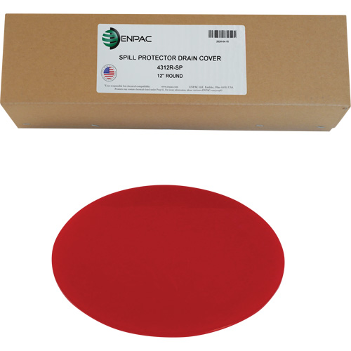 Couvre-drain antid&eacute;versement, Circulaire, 12" dia. Helyx Safety & Industrial Supplies