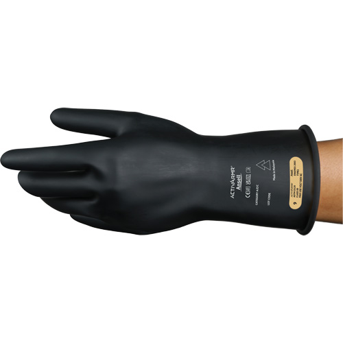 Ultra-Lightweight Electrical Insulating Gloves, ASTM Class 00, Size 7, 11" L Helyx Safety & Industrial Supplies