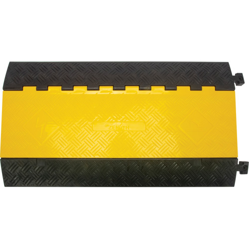 Protecteur de c&acirc;bles en polyur&eacute;thane, 5 canaux, 35,43" lo x 19,69" la x 2" h Helyx Safety & Industrial Supplies