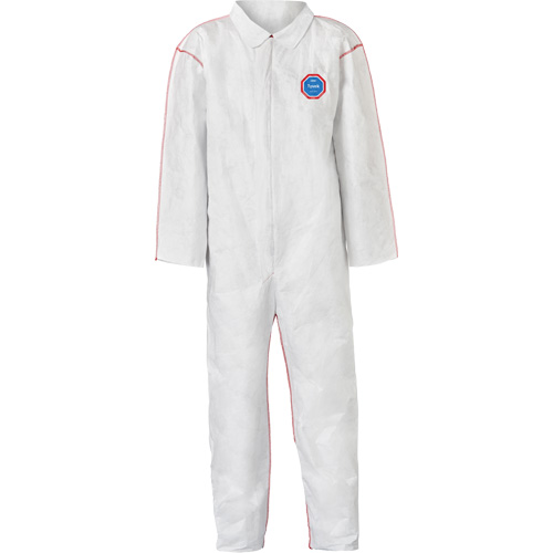 Combinaisons SFR avec col, Moyen, Blanc, Tyvek 400 Helyx Safety & Industrial Supplies