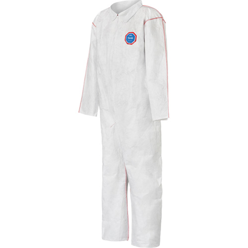 Combinaisons SFR avec col, Moyen, Blanc, Tyvek 400 Helyx Safety & Industrial Supplies