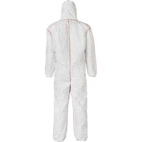 SFR Coveralls with Hood, Medium, White, Tyvek&reg; 400 Helyx Safety & Industrial Supplies