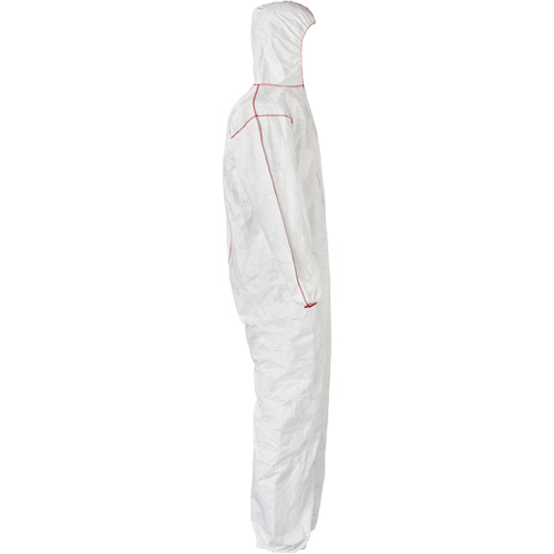 SFR Coveralls with Hood, Medium, White, Tyvek&reg; 400 Helyx Safety & Industrial Supplies