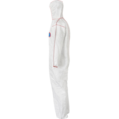 SFR Coveralls with Hood, Medium, White, Tyvek&reg; 400 Helyx Safety & Industrial Supplies