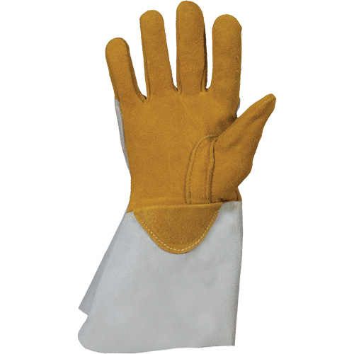 Gants de soudage 335DBP Endura, Cuir de vache refendu/Cuir d'&eacute;lan refendu, Taille Petit Helyx Safety & Industrial Supplies