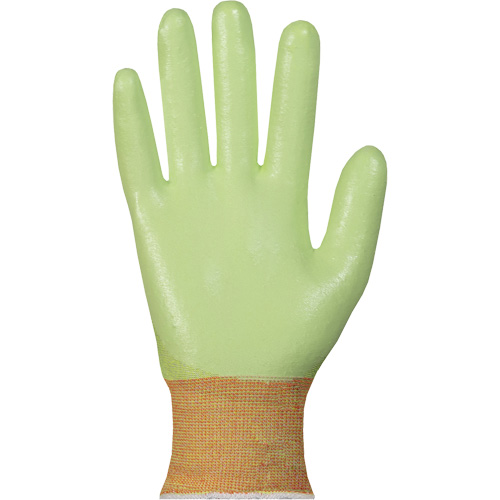 Gants r&eacute;sistant aux coupures haute visibilit&eacute; S18TAXFN, Taille 6, Calibre 18, Rev&ecirc;tement Mousse de nitrile, Enveloppe en TenActiv, ASTM ANSI niveau A9 Helyx Safety & Industrial Supplies