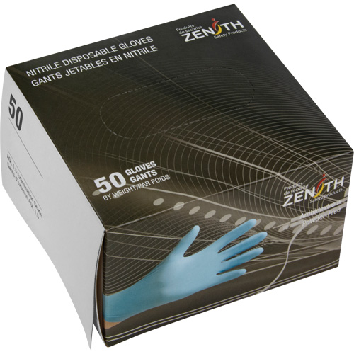 Emballages de gants jetables pour machine distributrice, Grand, Nitrile, 4,5 mils, Sans poudre, Bleu, Classe 2 Helyx Safety & Industrial Supplies