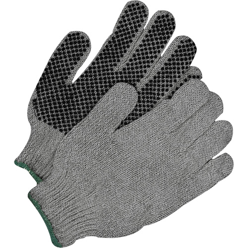 Gants &agrave; prise, Poly/coton, Un c&ocirc;t&eacute;, T-Grand Helyx Safety & Industrial Supplies