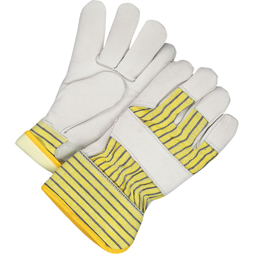 Lined Fitter's Gloves with Safety Cuff, 3X-Large, Grain Cowhide Palm, Thinsulate Inner Lining Helyx Safety & Industrial Supplies