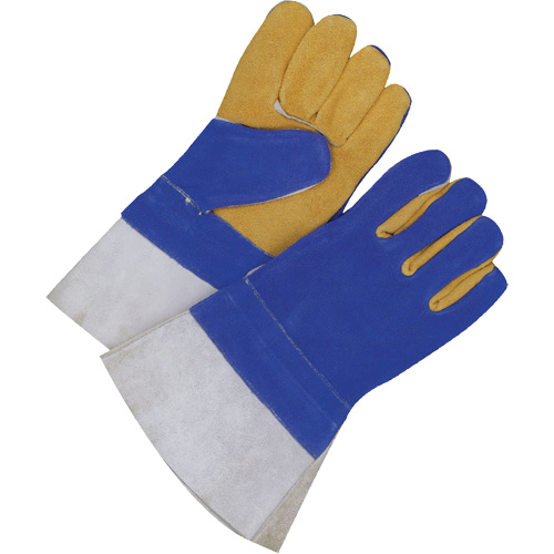 Lined Welder's Gloves with 5" Cuff, Split Cowhide, Size 2X-Large Helyx Safety & Industrial Supplies