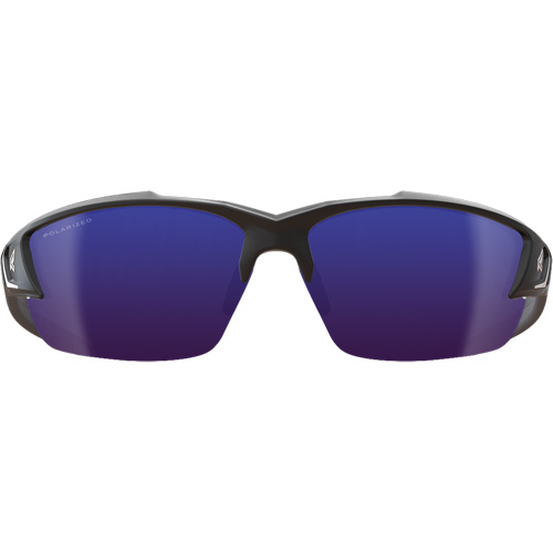 Khor G2 Safety Glasses, Blue Mirror Lens, Anti-Scratch/Polarized, ANSI Z87+/MCEPS GL-PD 10-12/Meets/Exceeds CSA Z94.3 Helyx Safety & Industrial Supplies