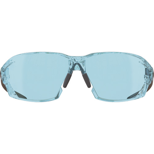Nervosa Safety Glasses, Light Blue Lens, Anti-Scratch/Vapour Barrier, ANSI Z87+/MCEPS GL-PD 10-12/Meets/Exceeds CSA Z94.3 Helyx Safety & Industrial Supplies