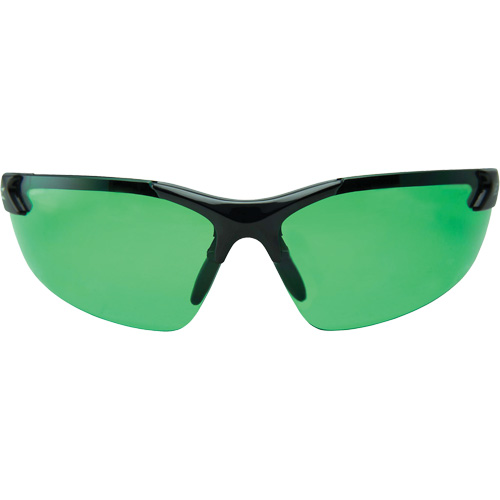 Zorge G2 Safety Glasses, Green Lens, Anti-Scratch, ANSI Z87+/MCEPS GL-PD 10-12/Meets/Exceeds CSA Z94.3 Helyx Safety & Industrial Supplies