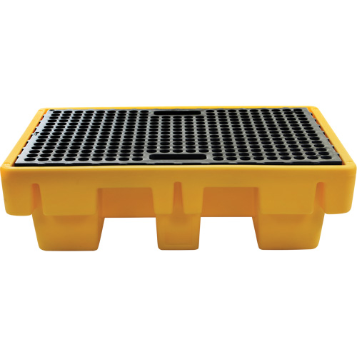 2-Drum Spill Pallet, 61 US gal. Spill Capacity, 51.5" x 36" x 15" Helyx Safety & Industrial Supplies