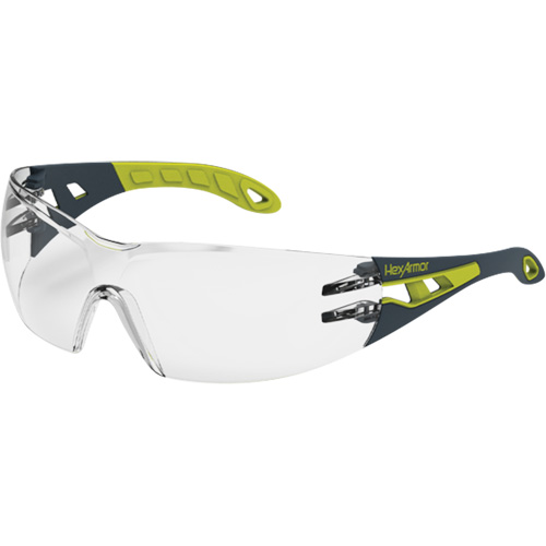 MX200 Rimless Wraparound Safety Glasses, Clear Lens, Anti-Fog/Anti-Scratch, ANSI Z87+/Meets/Exceeds CSA Z94.3 Helyx Safety & Industrial Supplies