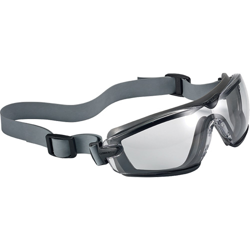 Cobra TPR Compact Safety Goggles, Clear Lens, Anti-Fog/Anti-Scratch, Closed Vent Helyx Safety & Industrial Supplies