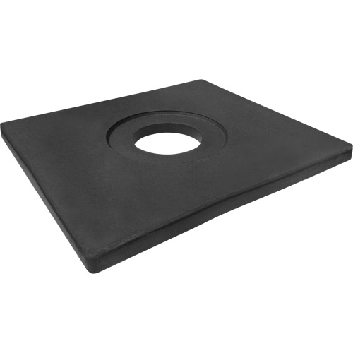 Base en caoutchouc pour poteau d&eacute;lin&eacute;ateur, 10 lb Helyx Safety & Industrial Supplies