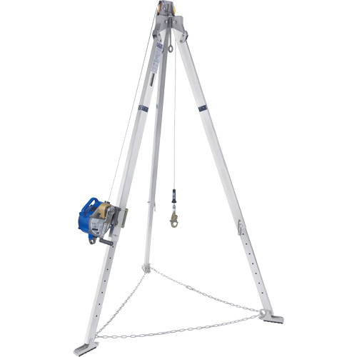Confined Space Aluminum Tripod with 3-Way SRL 8301098 Helyx Safety & Industrial Supplies