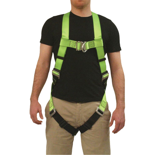 FBH-10000L Contractor Series Safety Harness, CSA Certified, Class AL, 400 lbs. Cap. Helyx Safety & Industrial Supplies
