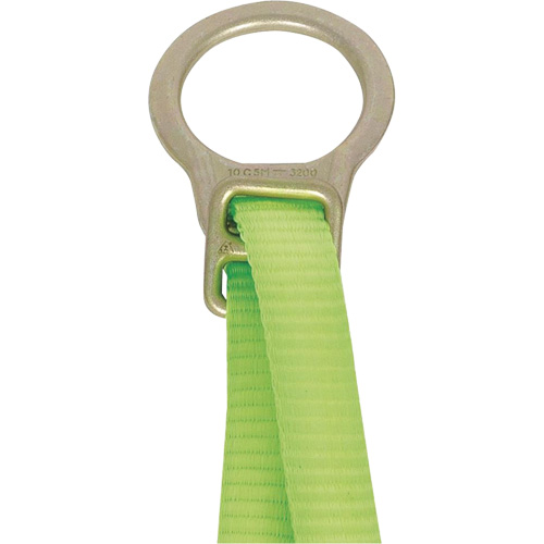 SA-5405-6 Shock Absorbing Lanyard, 6', Snap Hook Center, Snap Hook Leg Ends, Polyester Helyx Safety & Industrial Supplies