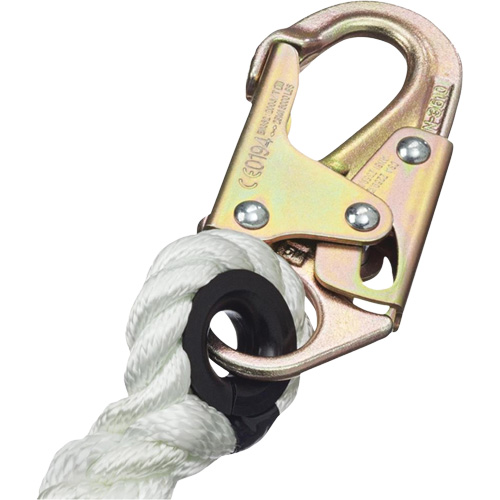 LAN-1222-4 Longe &agrave; corde de retenue 5/8", 1 branches, 4', Classe CSA A Helyx Safety & Industrial Supplies