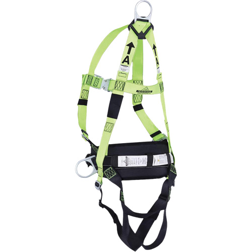 FBH10000L1020-S  Contractor Series Safety Harness with Positioning Belt, CSA Certified, Class ALP, Small Helyx Safety & Industrial Supplies
