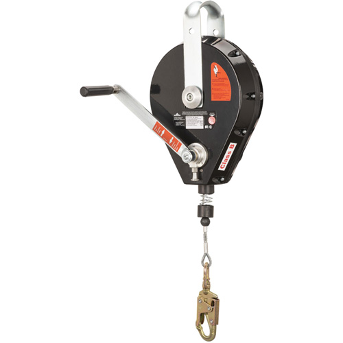 SRL-73303-96 Cable Self-Retracting Lifeline with Recovery, 96', Galvanized Steel, Swivel Helyx Safety & Industrial Supplies