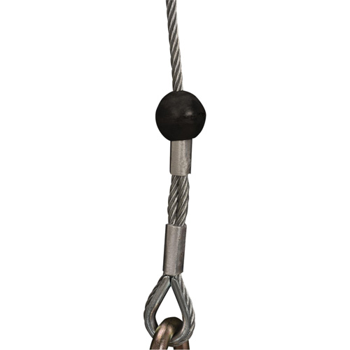 SRL-73303-96 Cable Self-Retracting Lifeline with Recovery, 96', Galvanized Steel, Swivel Helyx Safety & Industrial Supplies
