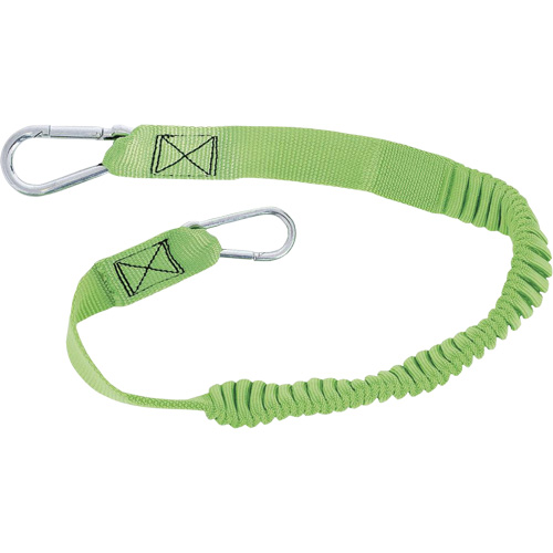 TT-9901 Standard Lanyard, Bungee, Dual Carabiner Helyx Safety & Industrial Supplies