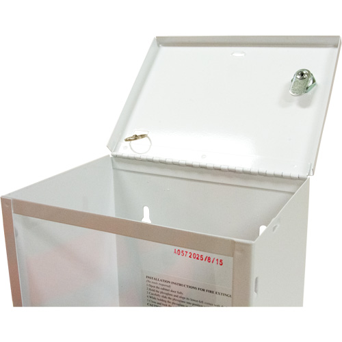 Light-Duty Fire Extinguisher Cabinet, 8" W x 22" H x 6" D Helyx Safety & Industrial Supplies