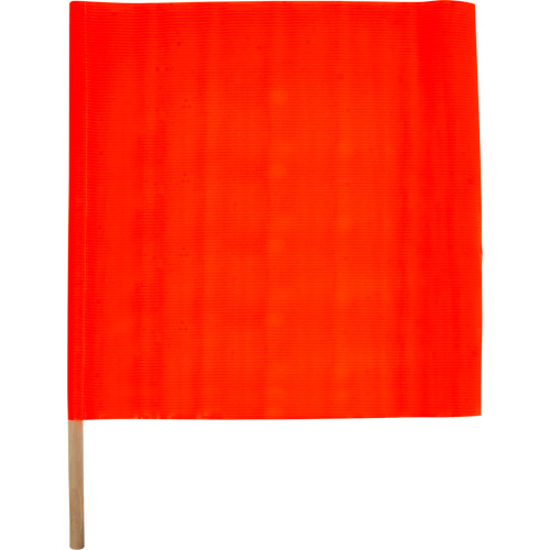 Traffic Safety Flag, Mesh, With Handle Helyx Safety & Industrial Supplies