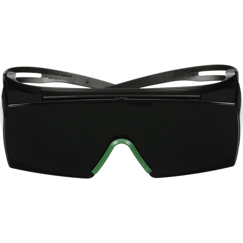 SecureFit 3700 Series Safety Glasses SF3750AS-BLK, Grey/IR 5.0 Lens, Anti-Scratch, ANSI Z87+/Meets/Exceeds CSA Z94.3 Helyx Safety & Industrial Supplies