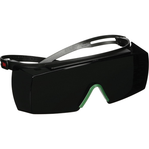 SecureFit 3700 Series Safety Glasses SF3750AS-BLK, Grey/IR 5.0 Lens, Anti-Scratch, ANSI Z87+/Meets/Exceeds CSA Z94.3 Helyx Safety & Industrial Supplies