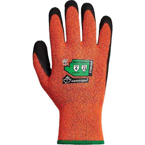 Dexterity&reg; TKTAGLX Cold-Rated Cut-Resistant Gloves, Size Medium, 13 Gauge, Latex Coated, TenActiv Shell, ASTM ANSI Level A3 Helyx Safety & Industrial Supplies