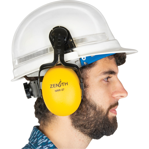 Cache-oreilles passifs, Fixation pour casque, 27 NRR dB Helyx Safety & Industrial Supplies