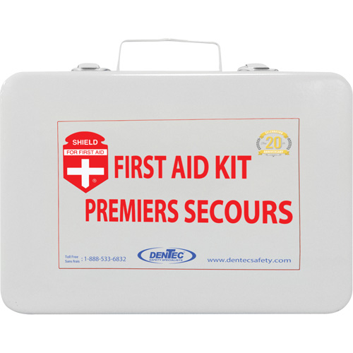 Shield First Aid Kit, Meets/Exceeds CSA Z1220-24 Type 2 Low-Risk Environment, Small (2-25 Workers) Helyx Safety & Industrial Supplies