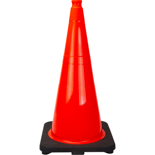 C&ocirc;ne de signalisation de premi&egrave;re qualit&eacute;, 28", Orange Helyx Safety & Industrial Supplies