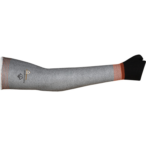SL21TX18TE Ultra-Thin Cut Resistant Sleeves, TenActiv, 18", ASTM ANSI Level A9, Grey Helyx Safety & Industrial Supplies