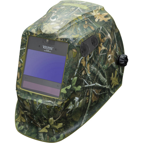 Masque de soudage VIKING 2450 s&eacute;rie ADV White Tail Camo, 3,82" lo x 2,44" la Champ de vision, Teinte 5 - 13 Helyx Safety & Industrial Supplies