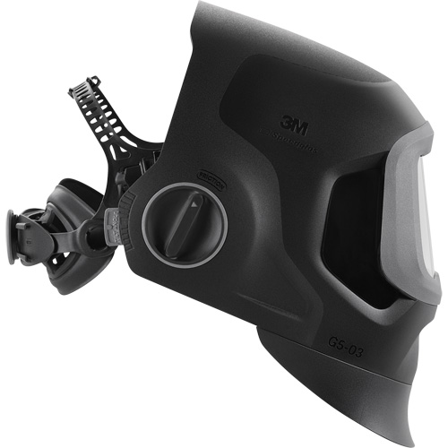 Speedglas G5-03 Pro Black Fixed Front Welding Helmet, 2.8" L x 4.3" W View Area, 8-14/3/5 Shade Range, Black Helyx Safety & Industrial Supplies