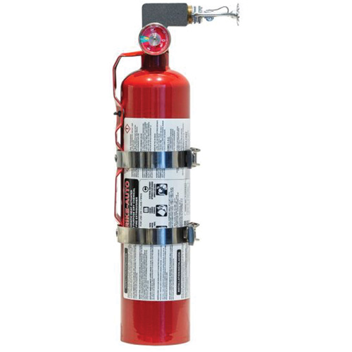 Extincteur automatique polyvalent actionn&eacute; par la chaleur avec support horizontal, ABC, Capacit&eacute; 9,4 L Helyx Safety & Industrial Supplies