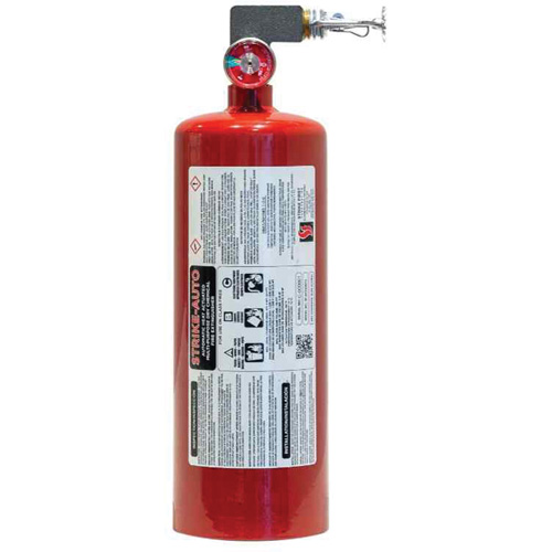 Extincteur automatique polyvalent actionn&eacute; par la chaleur avec support horizontal, ABC, Capacit&eacute; 18,9 L Helyx Safety & Industrial Supplies