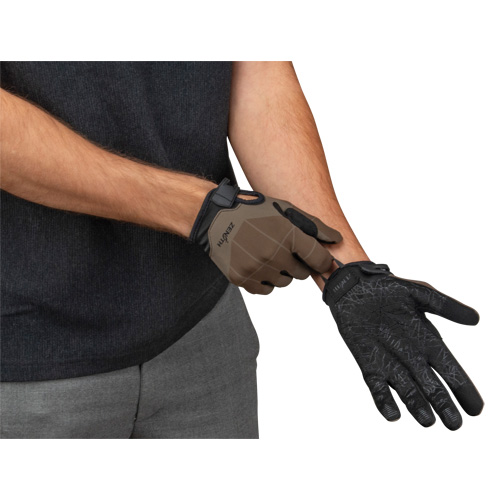 Gants utilitaires flexibles, Paume Synth&eacute;tique, Taille 2T-Grand Helyx Safety & Industrial Supplies