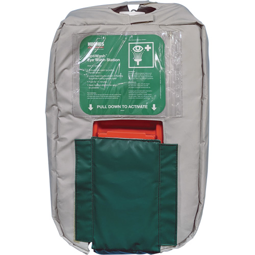 Enveloppe isol&eacute;e pour douche oculaire de 10 gallons aliment&eacute;e par gravit&eacute; Helyx Safety & Industrial Supplies