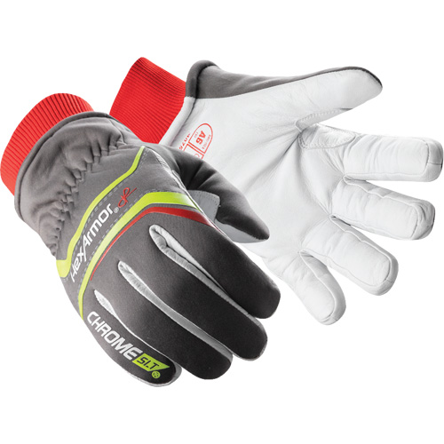 Chrome SLT&reg; Winter 4075W Cut-Resistant Gloves with Thinsulate, Size 6/X-Small, Goatskin/HPPE Shell, ASTM ANSI Level A6 Helyx Safety & Industrial Supplies