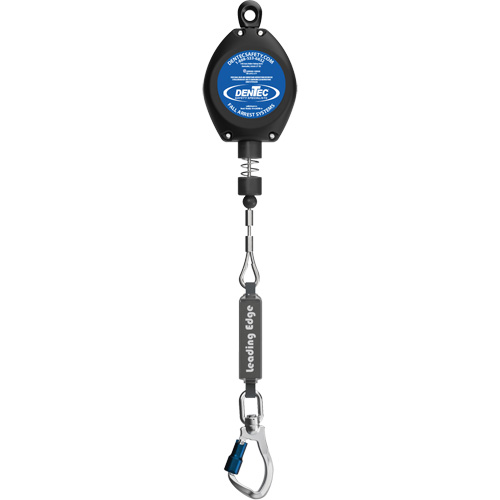 Self-Retracting Lifeline, 20', Galvanized Steel, Swivel Helyx Safety & Industrial Supplies