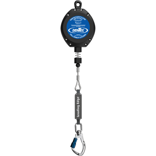 Self-Retracting Lifeline, 30', Galvanized Steel, Swivel Helyx Safety & Industrial Supplies
