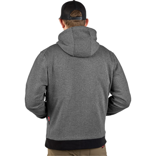 M12 Heated Hoodie (Jacket Only), Men's, Medium, Grey, Poly-Cotton Helyx Safety & Industrial Supplies