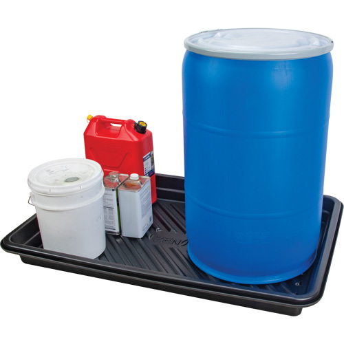Spill Tray, 30" L x 48" W x 4.5" H, 30 US gal. Spill Capacity Helyx Safety & Industrial Supplies